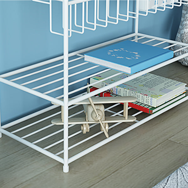 Industrial Metal Ladder Bookshelf Closed Back Iron Bookshelf für Zuhause