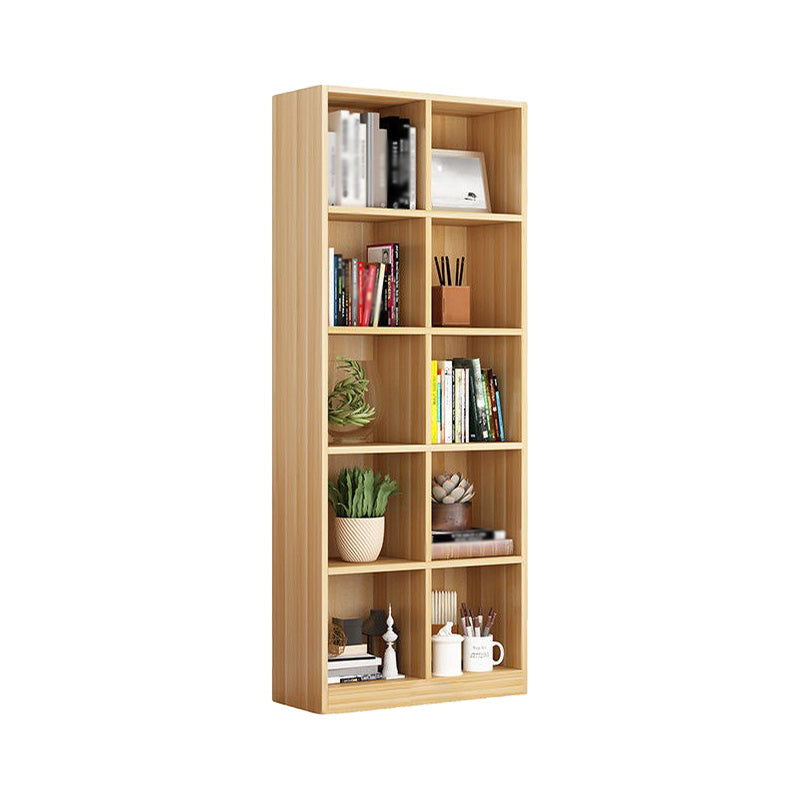 Libreria in legno chiuso in legno libreria in stile scandinavo per home office