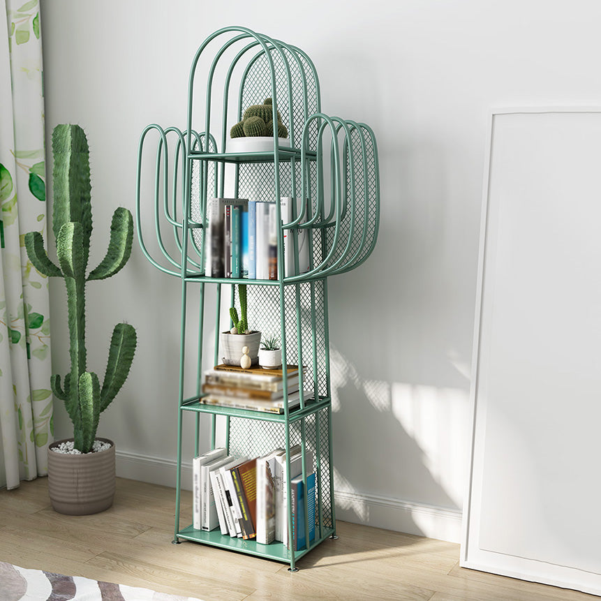 Geschlossenes Back Metal Bookshelf Skandinavian Style Biveal for Home Office