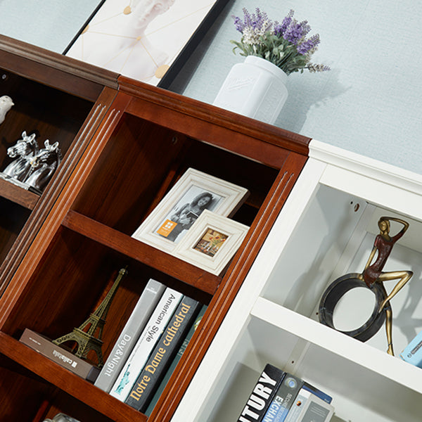 Libreria standard a pioppo contemporanea chiusa libreria verticale per camera da letto