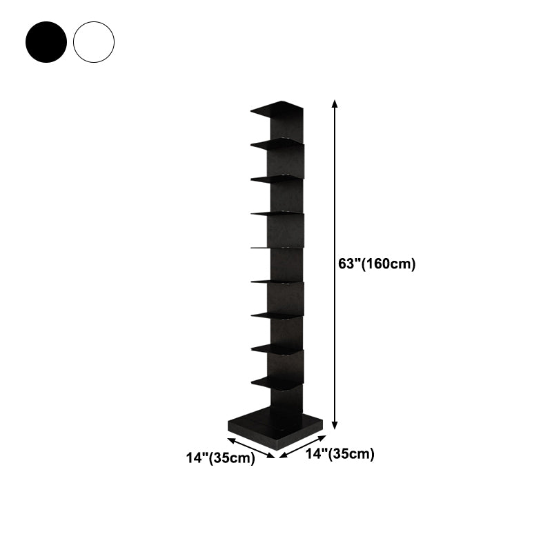 Libreria in stile contemporaneo libreria invisibile per la sala da studio della casa in ufficio