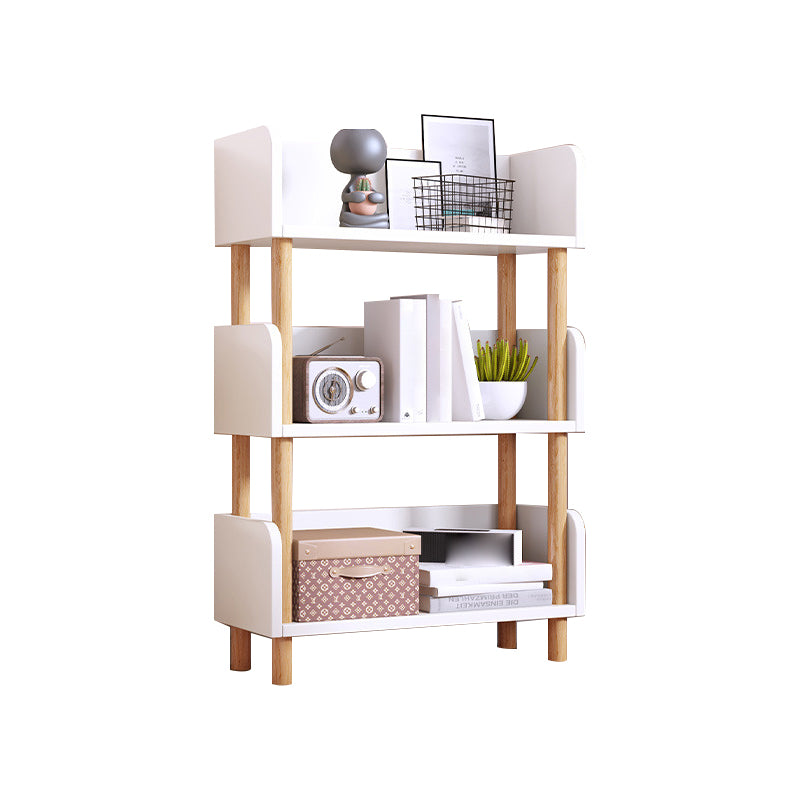 Hersteller Holz Etagere Bücherregal Moderne vertikale offene Bücherregal