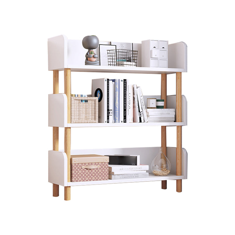 Hersteller Holz Etagere Bücherregal Moderne vertikale offene Bücherregal
