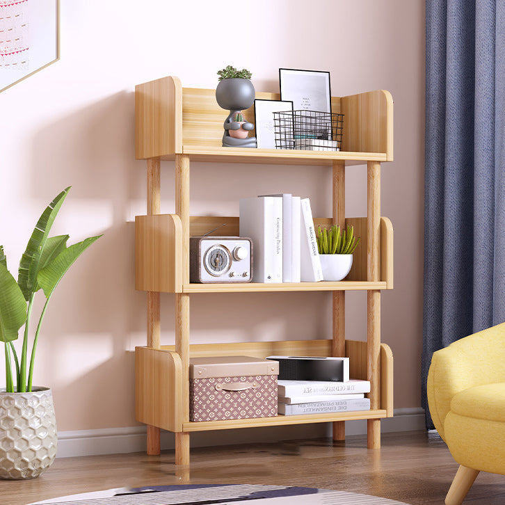 Hersteller Holz Etagere Bücherregal Moderne vertikale offene Bücherregal