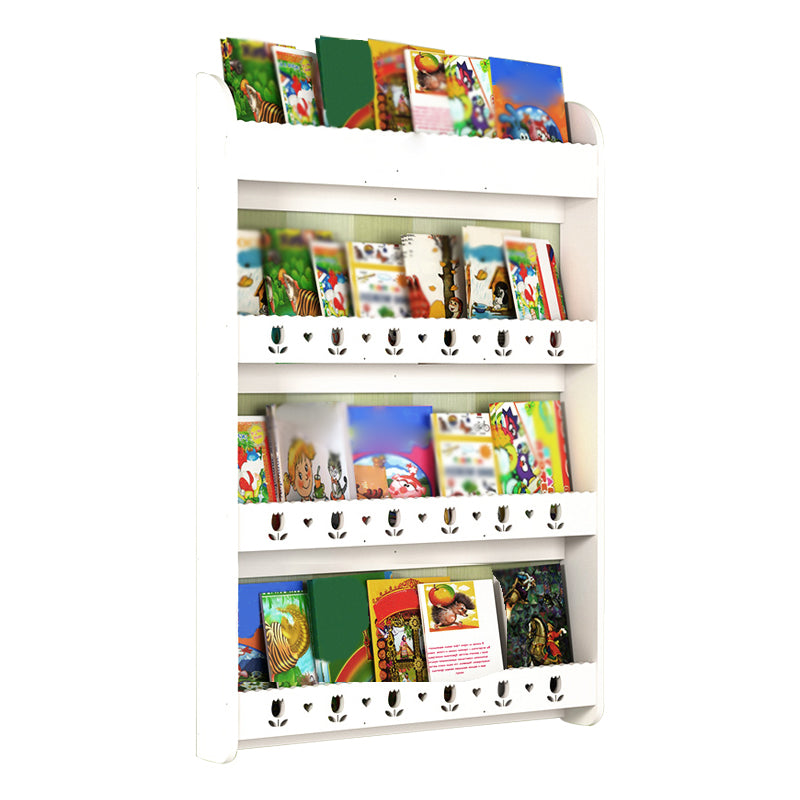 Libreria di unità murale contemporanea solida e fabbricazione di libreria in legno