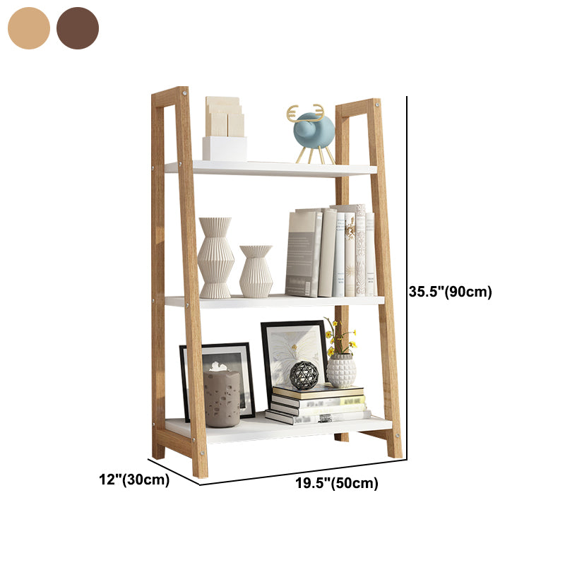 Libreria in stile scandinavo libreria aperta per sala da studio e ufficio