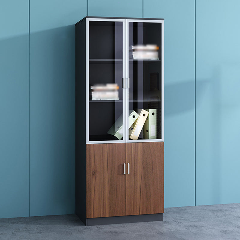 Buchhandelshandschel des zeitgenössischen Stils für Heimbüro -Studienzimmer Bücherregal mit Tür