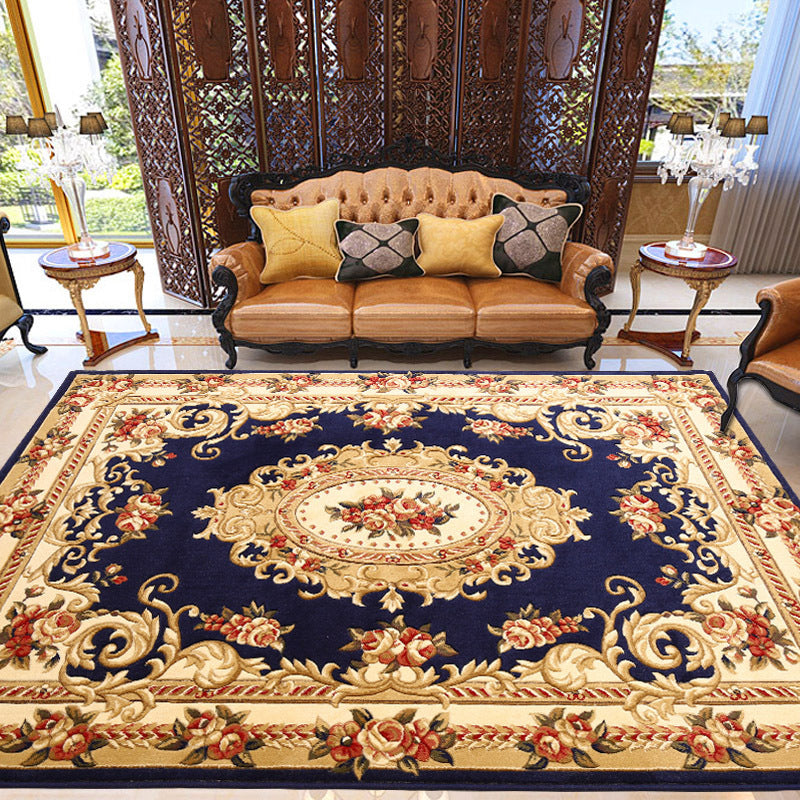 Modern European Style Rug Carpet Stain Resistant Rug for Living Room
