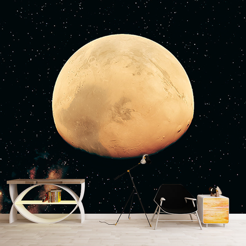 Modern Photography Mural Wallpaper Galaxy Environment Friendly Indoor Wall Mural