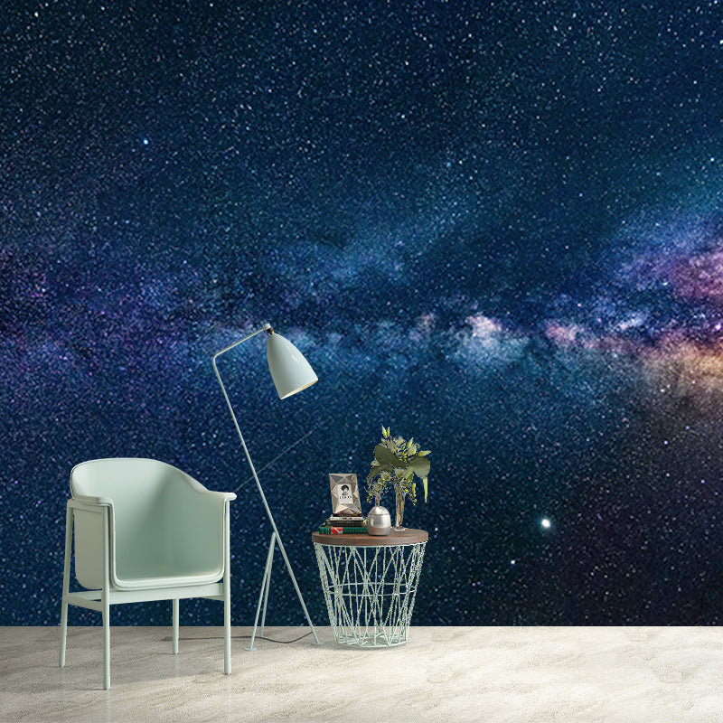 Environmental Wall Mural Wallpaper Galaxy Sitting Room Wall Mural