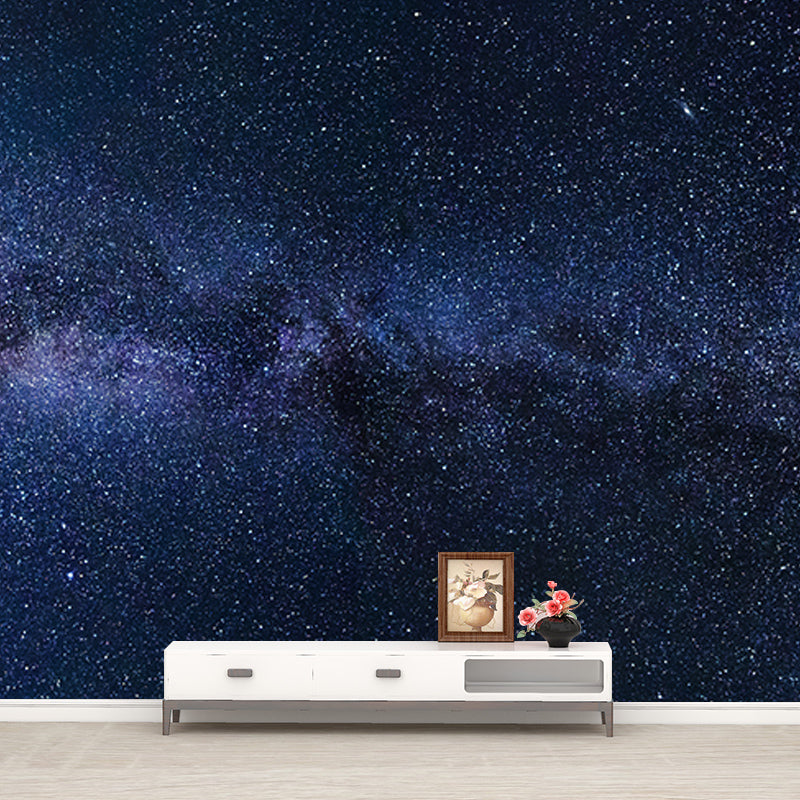 Washable Stain Resistant Wall Mural Wallpaper Galaxy Sitting Room Wall Mural