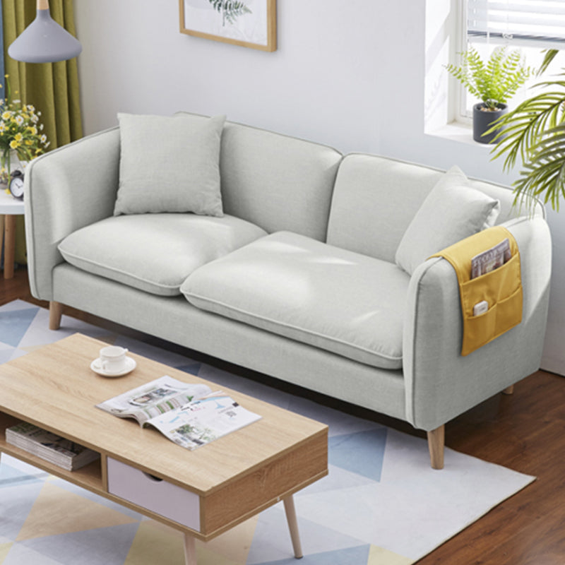Canapé-carré moderne du linge de 30 "canapé de coussins W pour le salon