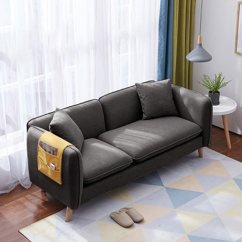 Canapé-carré moderne du linge de 30 "canapé de coussins W pour le salon