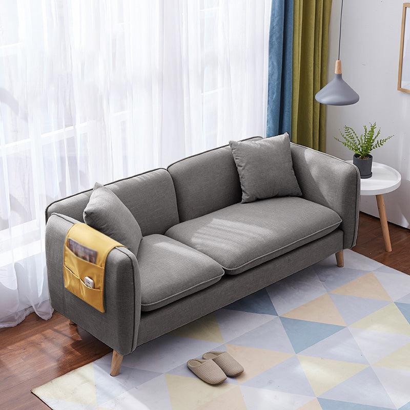 Canapé-carré moderne du linge de 30 "canapé de coussins W pour le salon