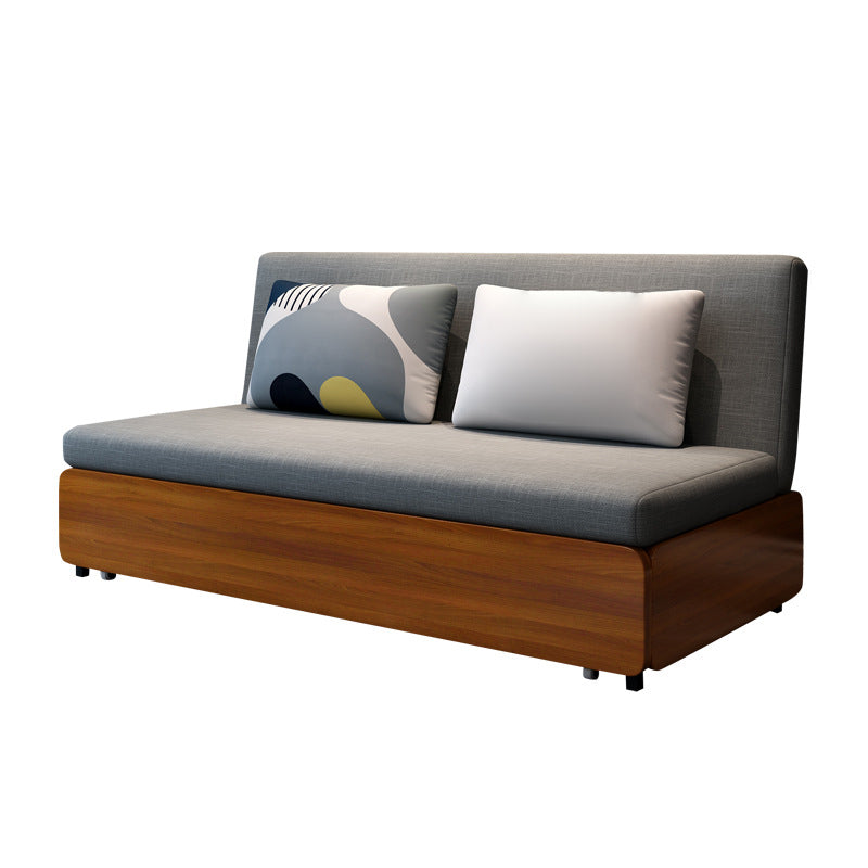 Mobiliario de tela de tela de cojín de un solo cojín muebles de muebles ajustados en la parte posterior