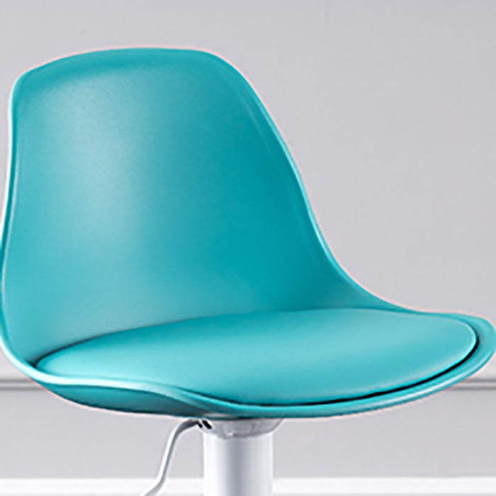 Contemporary Style Liftable Bar Stool Bucket Counter Bar Stool with Metal Legs