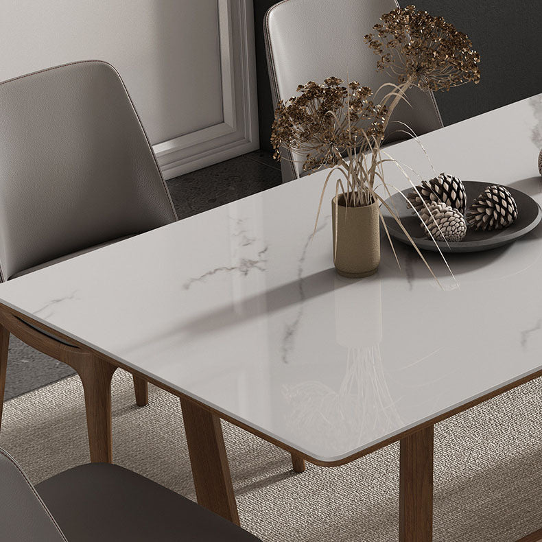 Modern 1/2/3/4/7 Pieces Dining Set Sintered Stone Dining Table Set for Home