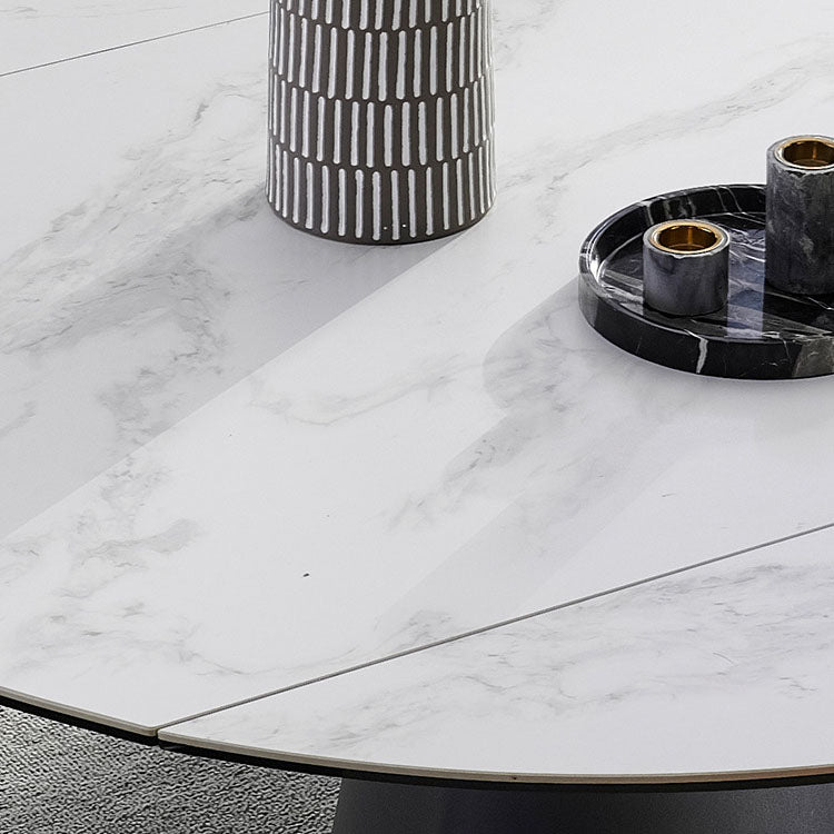 Glam 1/3/4/5/7 Pieces Dining Set Sintered Stone Dining Table Set for Dining Areas