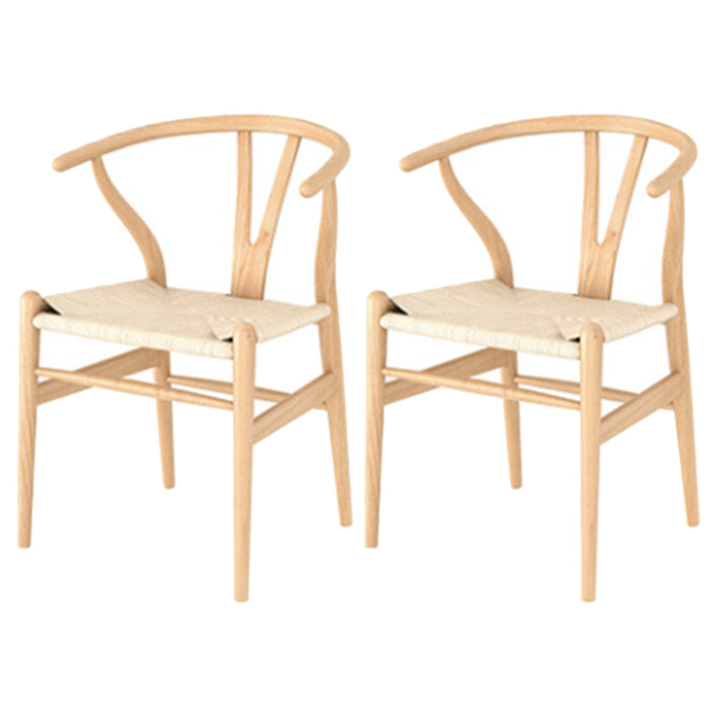 Modern 1/2/5 Pieces Rectangle Dining Table Set Solid Wood Dining Table with Chairs
