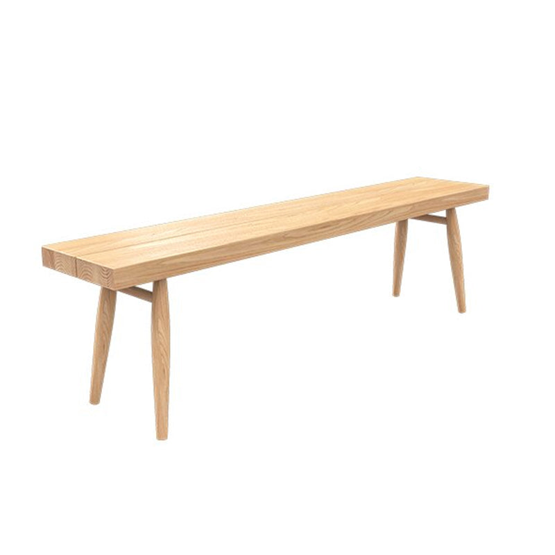 Modern 1/2/4 Pieces Beige Dinette Set Ash Wood Rectangle Dining Table Set