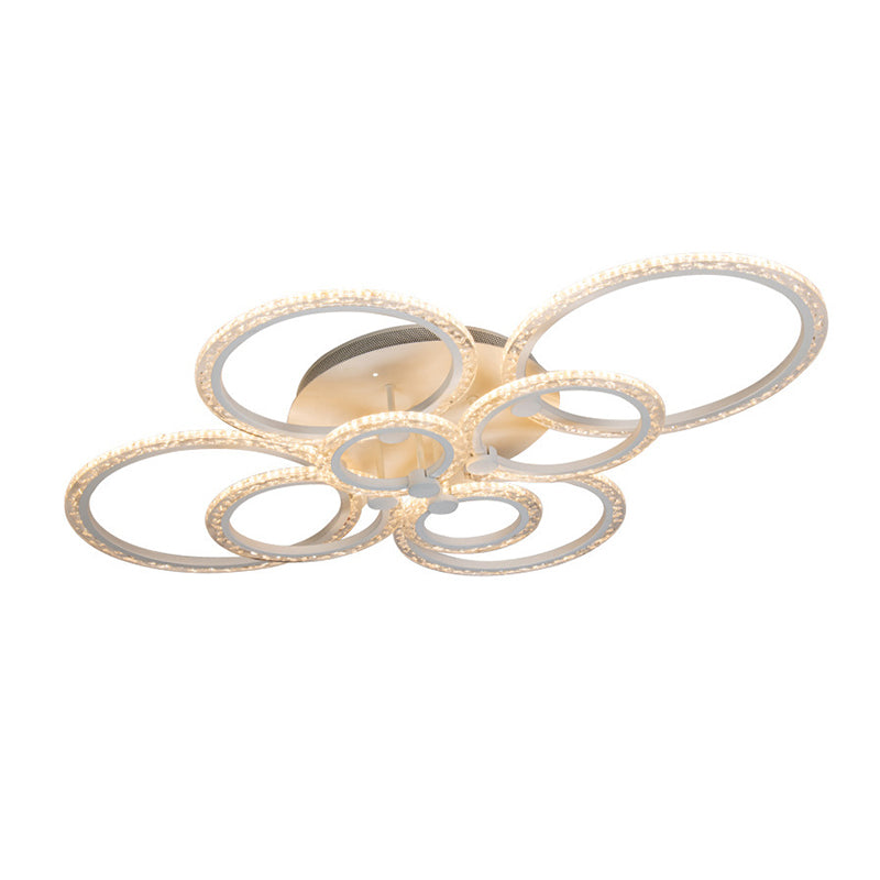 Luz de techo de estilo moderno Luz de montaje lineal de montaje lineal para sala de estar