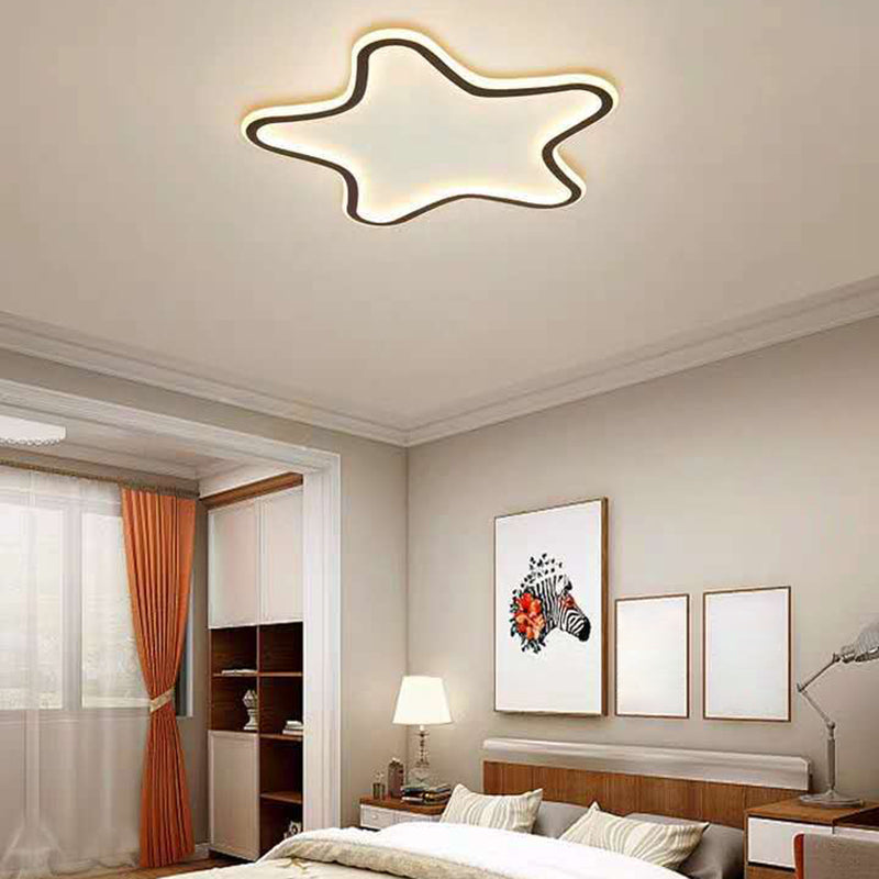 Accesorio montado en el techo negro de techo sombreado de aluminio sombreado led.