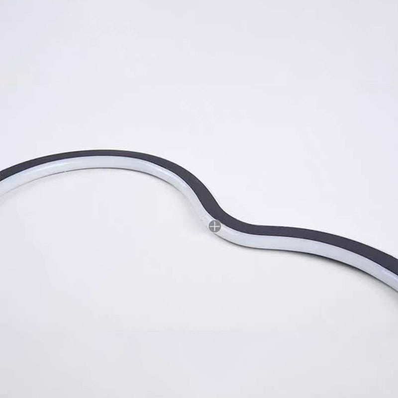 Accesorio montado en el techo negro de techo sombreado de aluminio sombreado led.