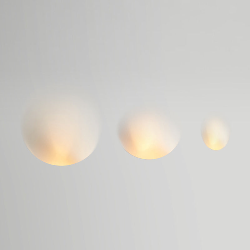 Gips eingebettete LED -Wandleuchten stilvolle minimalistische weiße Wandleuchte für den Flur