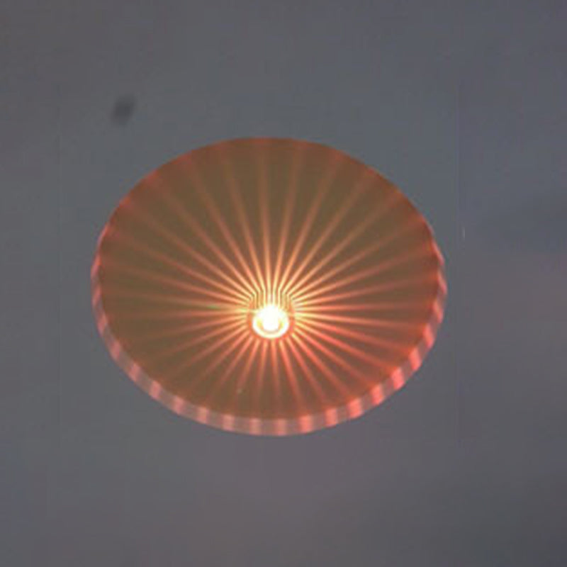 Sunflower Effect RGB Flush Light Fixtures Modern Aluminum LED Flush Ceiling Light