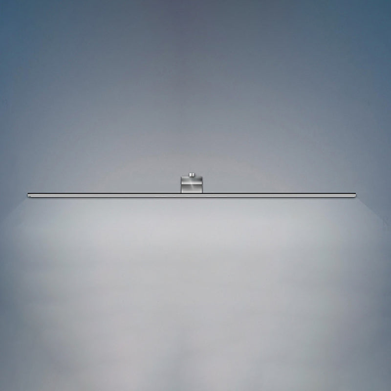 Tocador de led rectilíneo de metal simplicidad de baño liviana de baño