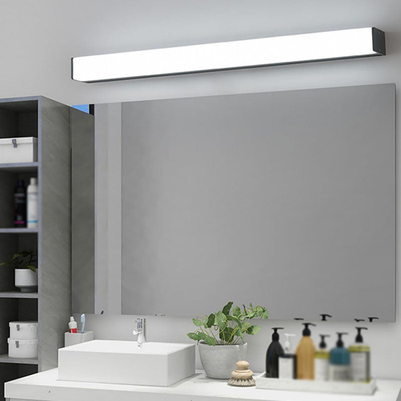 Infrared Sensing Vanity Wall Lamp No-Drilling Modern Bathroom LED Wall Sconce with Plug