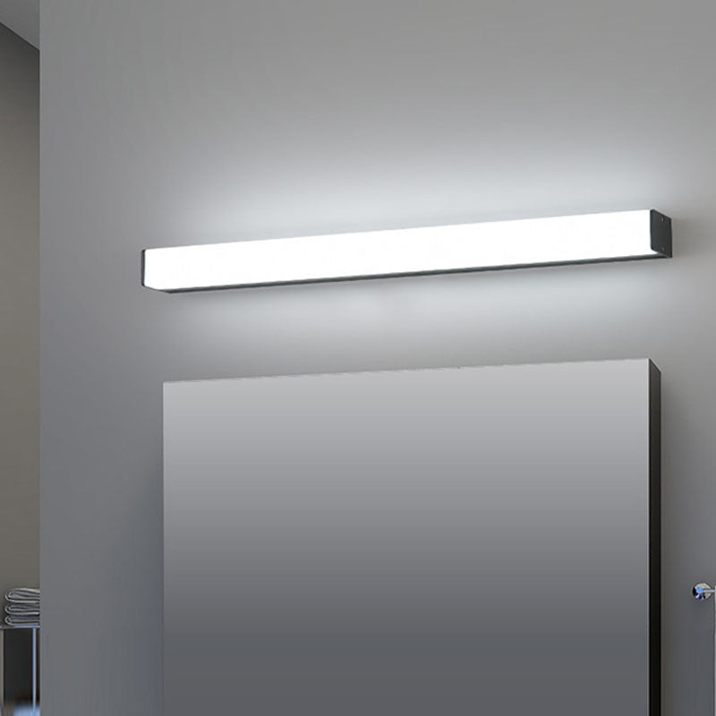 Infrared Sensing Vanity Wall Lamp No-Drilling Modern Bathroom LED Wall Sconce with Plug
