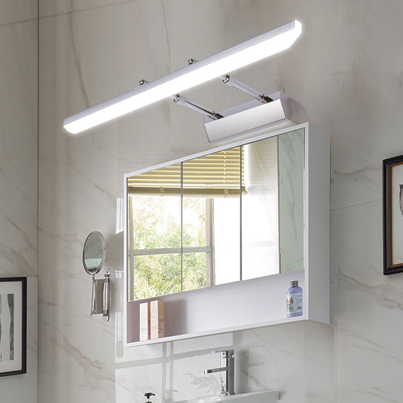 Stretchable Bathroom LED Vanity Wall Light Contemporary Linear Wall Sconce Lighting