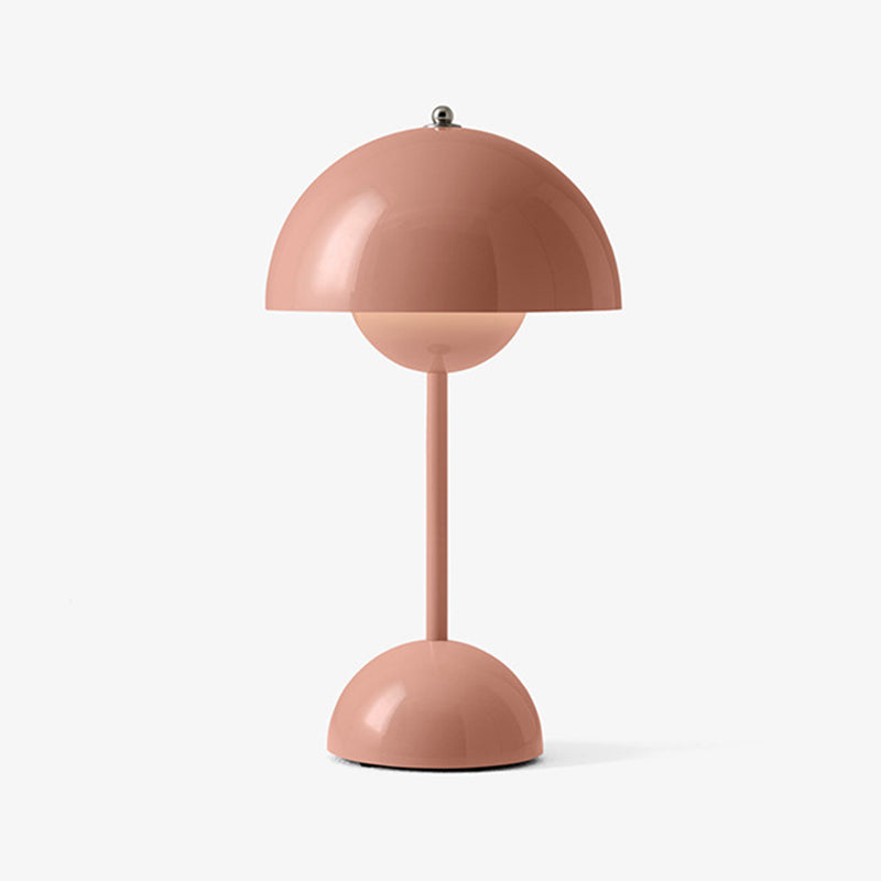 Macaron Flower Bud Shaped Night Lamp Touch Dimming Bedside LED Table Light