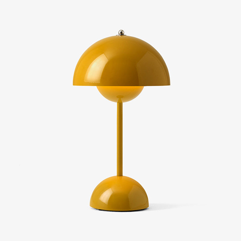 Macaron Flower Bud Shaped Night Lamp Touch Dimming Bedside LED Table Light