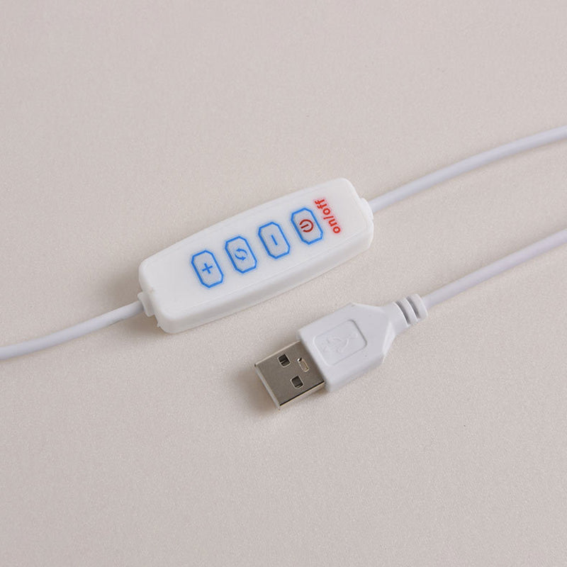 Minimalistische Nachttischlampe Metall Schlafzimmer LED -Tischleuchte
