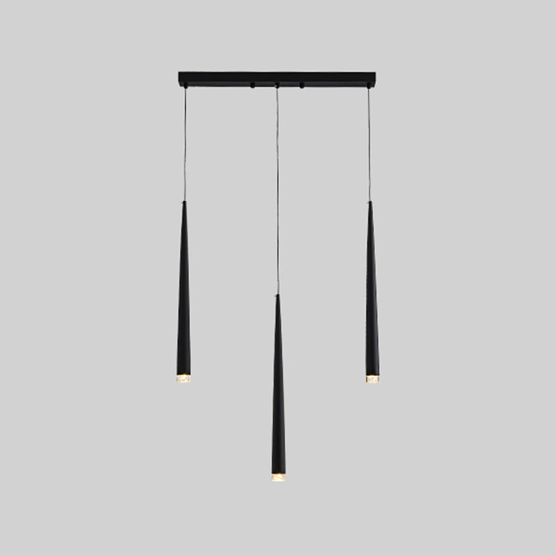 Metal Geometric Shape Hanging Light Modern Style Multi Lights Hanging Light Mount Fixture