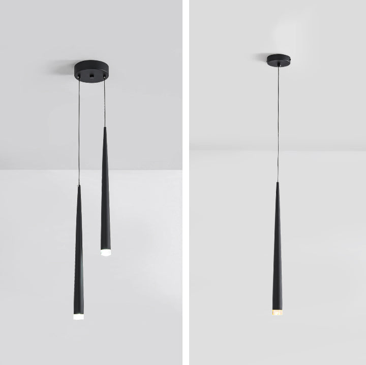 Metal Geometric Shape Hanging Light Modern Style Multi Lights Hanging Light Mount Fixture