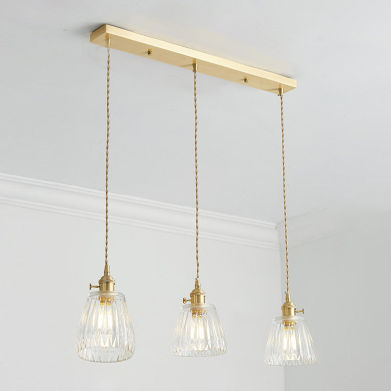 Nordic Pendant Ceiling Light Glass Dining Room Hanging Light Fixture