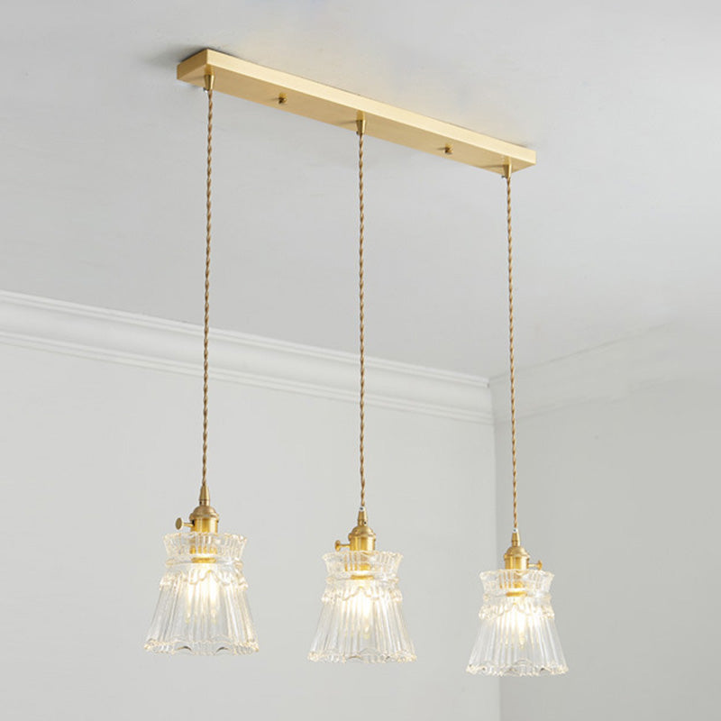 Nordic Pendant Ceiling Light Glass Dining Room Hanging Light Fixture