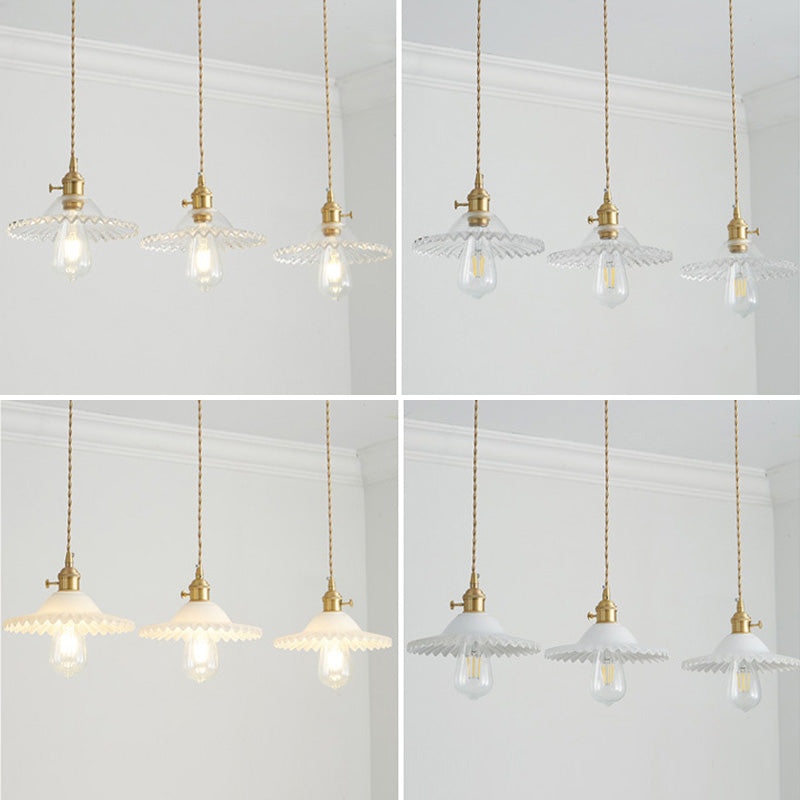 Nordic Pendant Ceiling Light Glass Dining Room Hanging Light Fixture