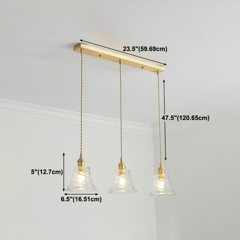 Nordic Pendant Ceiling Light Glass Dining Room Hanging Light Fixture