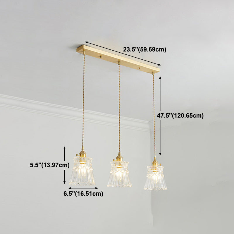 Nordic Pendant Ceiling Light Glass Dining Room Hanging Light Fixture