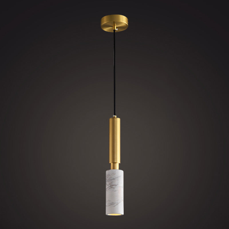 Hanging Light Fixture Stone Simple Style Hanging Pendant Light