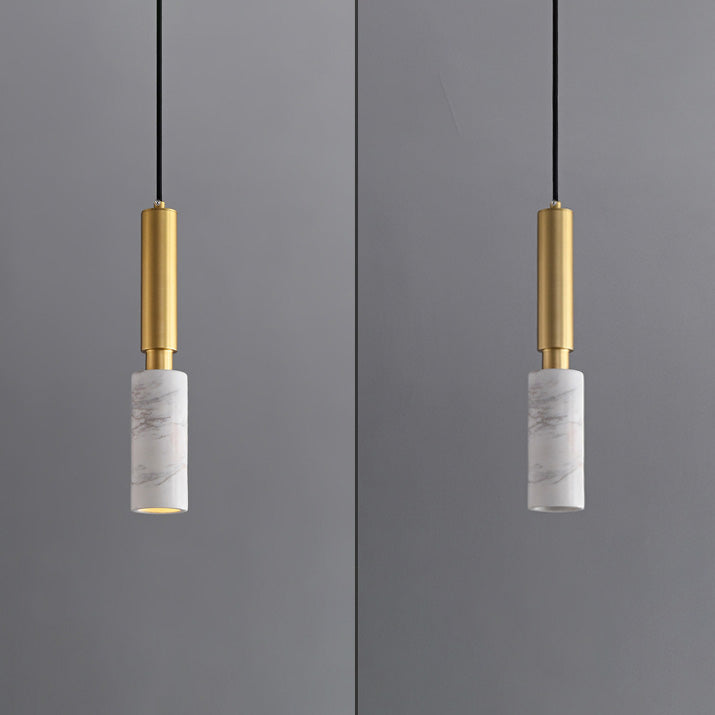 Hanging Light Fixture Stone Simple Style Hanging Pendant Light