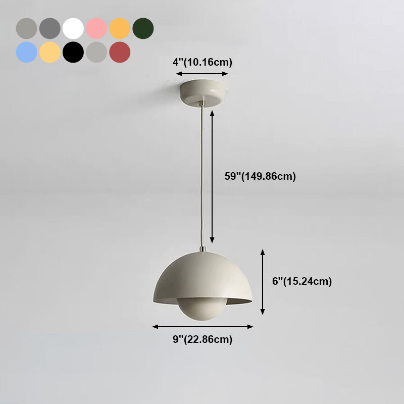 Bedroom Ceiling Pendant Light Metal Nordic Hanging Ceiling Light