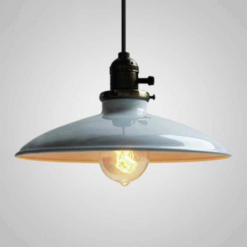 Light a sospensione a sospensione industriale ristorante in metallo a sospensione illuminazione