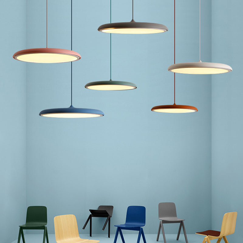 Dining Room Ceiling Pendant Light Metal Nordic LED Suspension Pendant Light