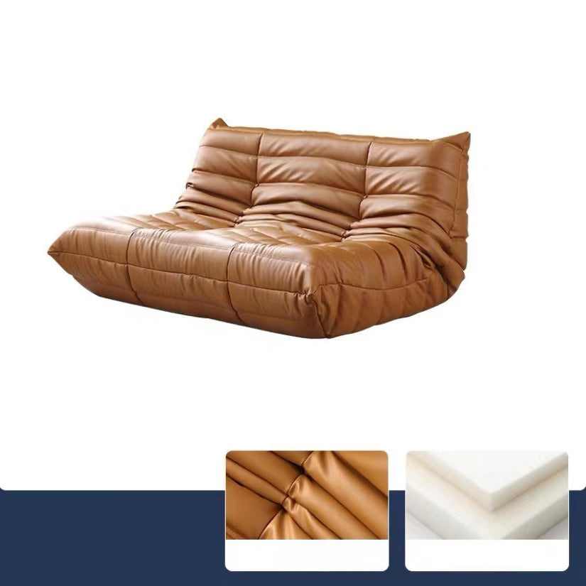 Sofá moderno de la almohada de la almohada trasera con 1 a 3 asientos para el apartamento