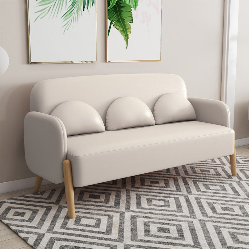 Ultra-Modern 3-seater Sofa with Square Arm for Bonus Room 68' Wide 80' High